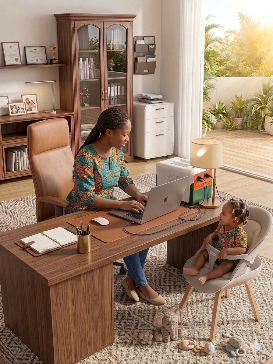 Cola 1000Pro Solar Generator ports